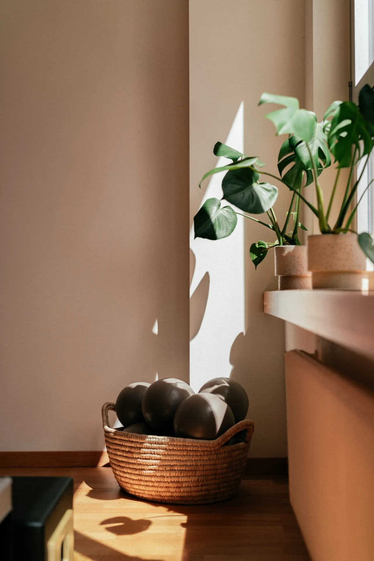 Natural studio details